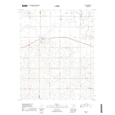 2018 Map of Verden, 2018 Print