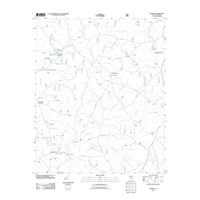 2011 Map of Verdery, 2011 Print