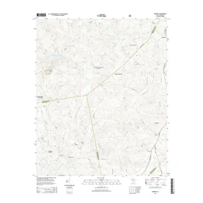 2014 Map of Verdery, 2014 Print