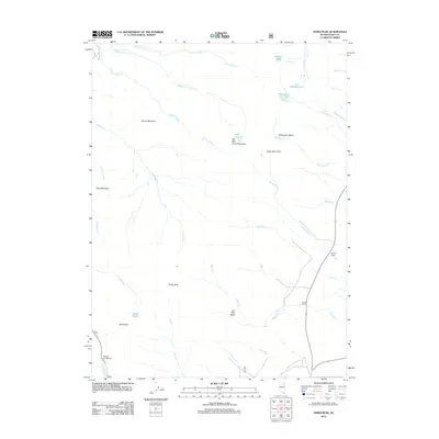 2012 Map of Verdi Peak, 2012 Print