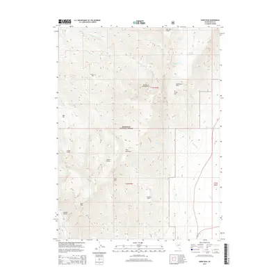 2014 Map of Verdi Peak, 2014 Print