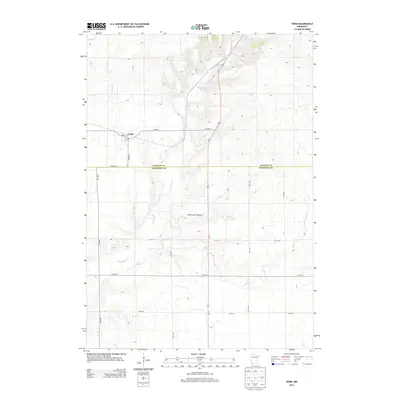 2013 Map of Verdi, 2013 Print