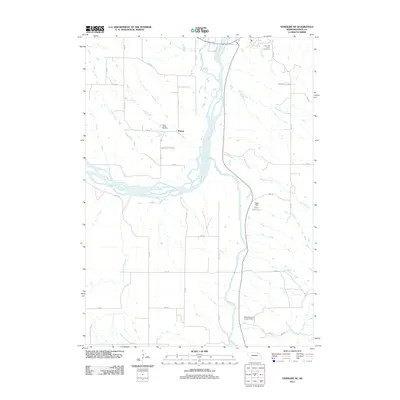 2011 Map of Verdigre NE, 2011 Print