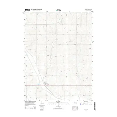 2014 Map of Verdon, 2014 Print