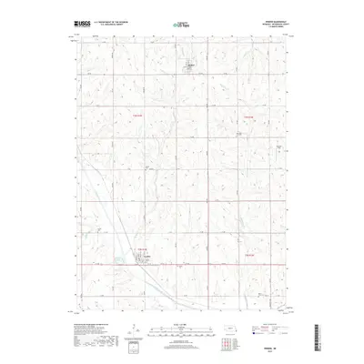 2017 Map of Verdon, 2017 Print