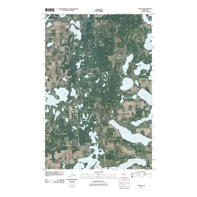 2010 Map of Vergas, 2010 Print