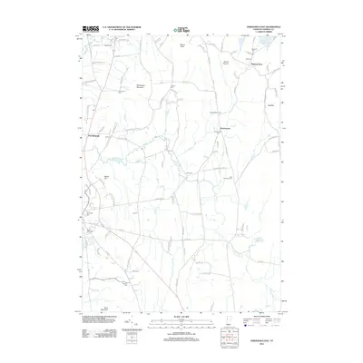 2012 Map of Vergennes East, 2012 Print
