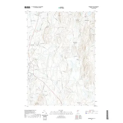 2021 Map of Vergennes East, 2021 Print