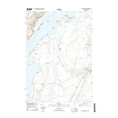 2015 Map of Vergennes West, 2015 Print