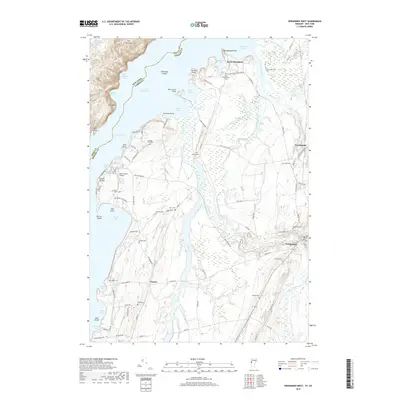 2018 Map of Vergennes West, 2018 Print