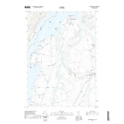 2021 Map of Vergennes West, 2021 Print