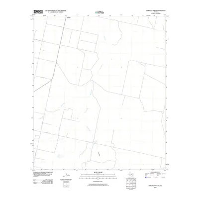 2010 Map of Verhalen South, 2010 Print
