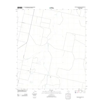2012 Map of Verhalen South, 2012 Print