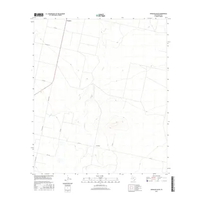 2016 Map of Verhalen South, 2016 Print