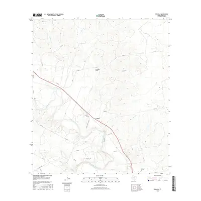2016 Map of Verhelle, 2016 Print