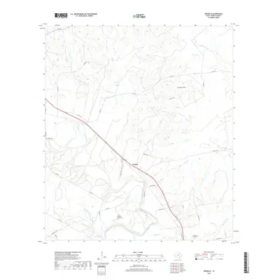 2019 Map of Verhelle, 2019 Print