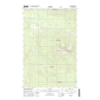 2017 Map of Verlot, 2017 Print