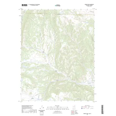 2023 Map of Vermejo Park, 2023 Print