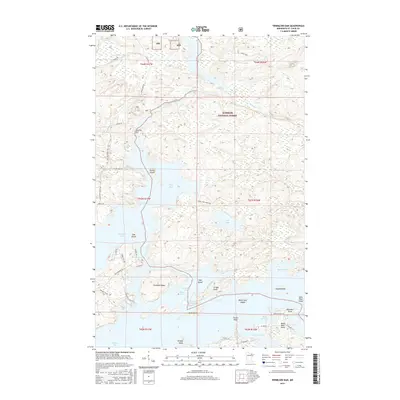 2016 Map of Vermilion Dam, 2016 Print