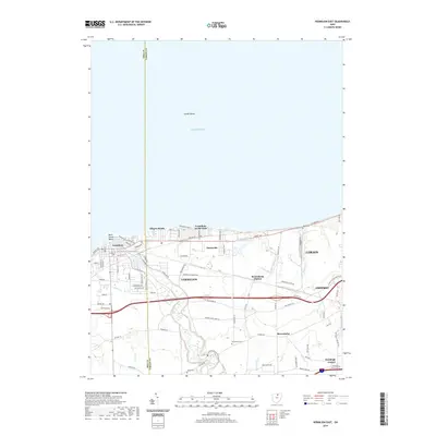 2019 Map of Vermilion East, 2019 Print