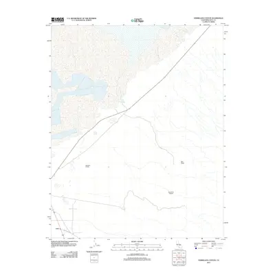 2012 Map of Vermillion Canyon, 2012 Print