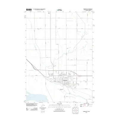 2012 Map of Vermillion, 2012 Print