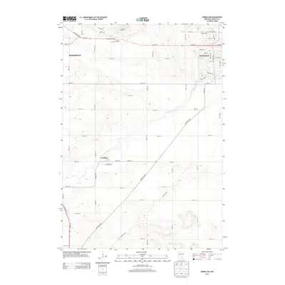2013 Map of Vermillion, 2013 Print