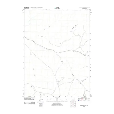 2010 Map of Vermillion Mesa, 2010 Print