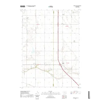 2017 Map of Vermillion SE, 2017 Print