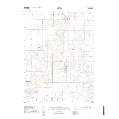 2018 Map of Vermont, 2018 Print