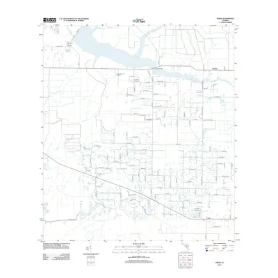 2012 Map of Verna, 2012 Print