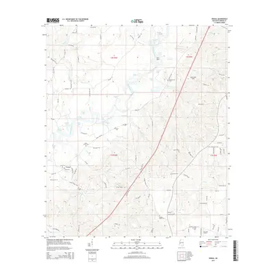 2015 Map of Vernal, 2015 Print