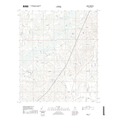 2018 Map of Vernal, 2018 Print