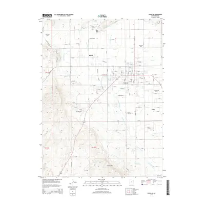2014 Map of Vernal NE, 2014 Print