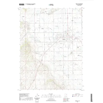 2020 Map of Vernal NE, 2020 Print