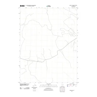 2011 Map of Vernal NW, 2011 Print