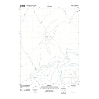 2011 Map of Vernal SE, 2011 Print