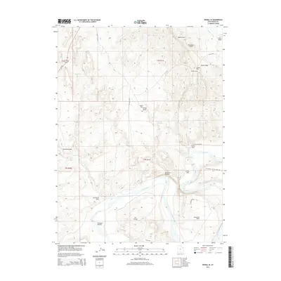 2014 Map of Vernal SE, 2014 Print