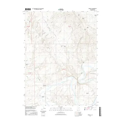 2017 Map of Vernal SE, 2017 Print