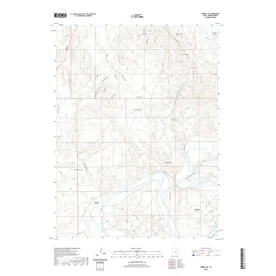 2020 Map of Vernal SE, 2020 Print
