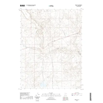 2020 Map of Vernal SW, 2020 Print