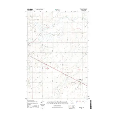 2016 Map of Verndale, 2016 Print