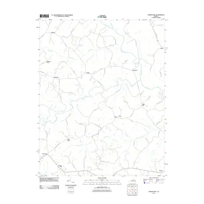 2011 Map of Vernon Hill, 2011 Print
