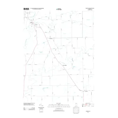 2013 Map of Vernon, 2013 Print