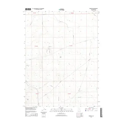 2014 Map of Vernon NE, 2014 Print