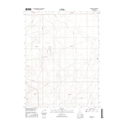2017 Map of Vernon NE, 2017 Print