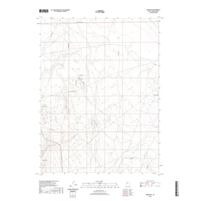 2020 Map of Vernon NE, 2020 Print