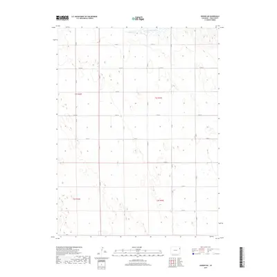2019 Map of Vernon NW, 2019 Print