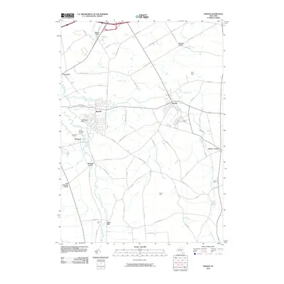 2010 Map of Vernon, 2010 Print
