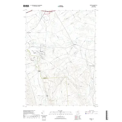 2019 Map of Vernon, 2019 Print